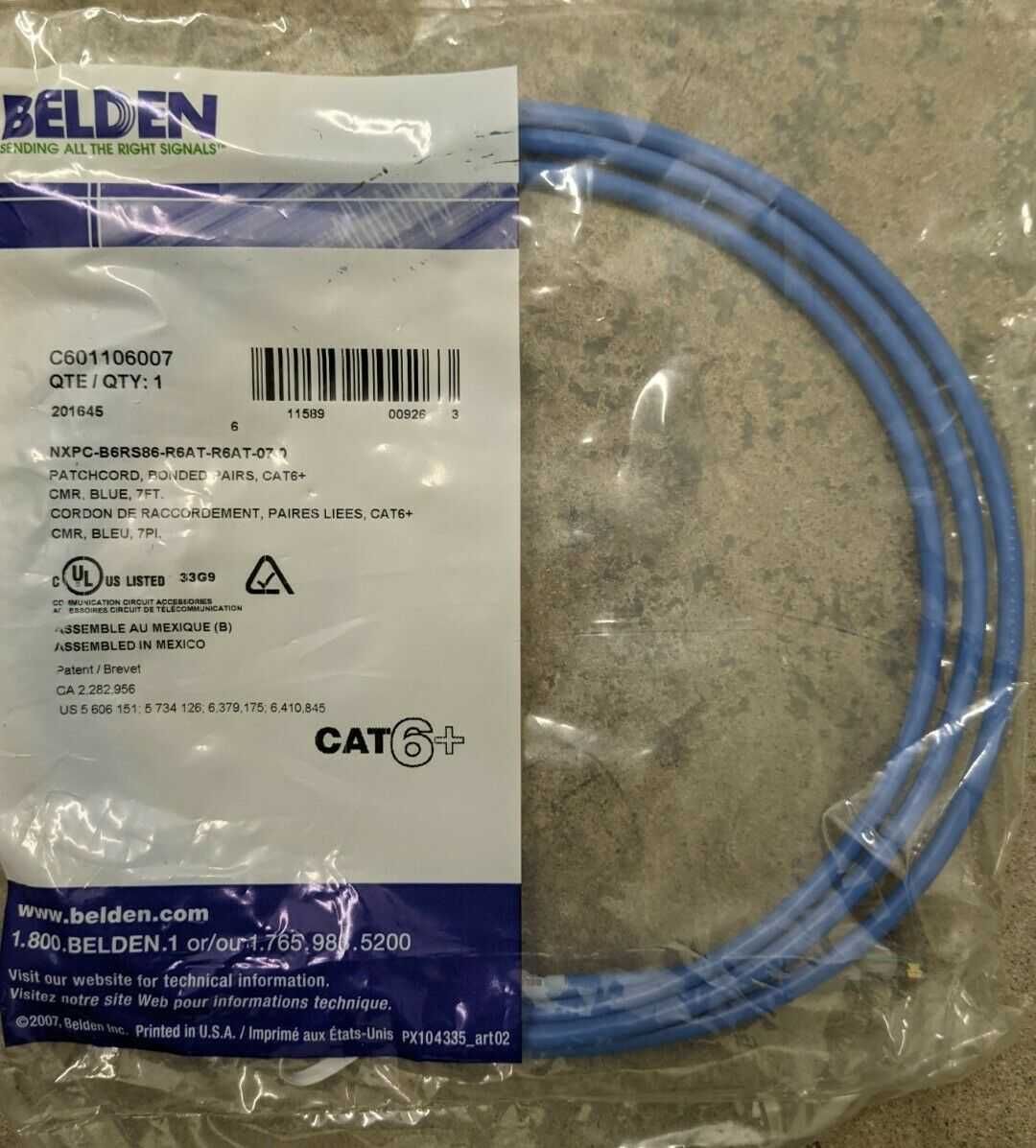 Nowy wysokiej klasy kabel internetowy Belden 2,1 metra i 3 metrowy