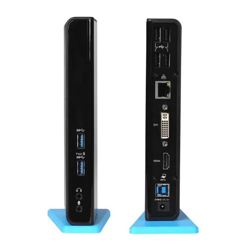 USB 3.0 Dual Docking Station