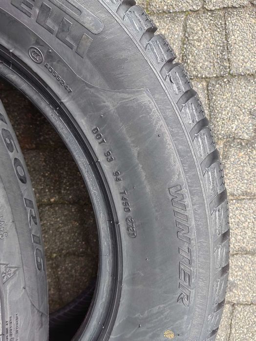 215/60R16 95H  Pirelli Sottozero 3 Winter 2021 PARA zima