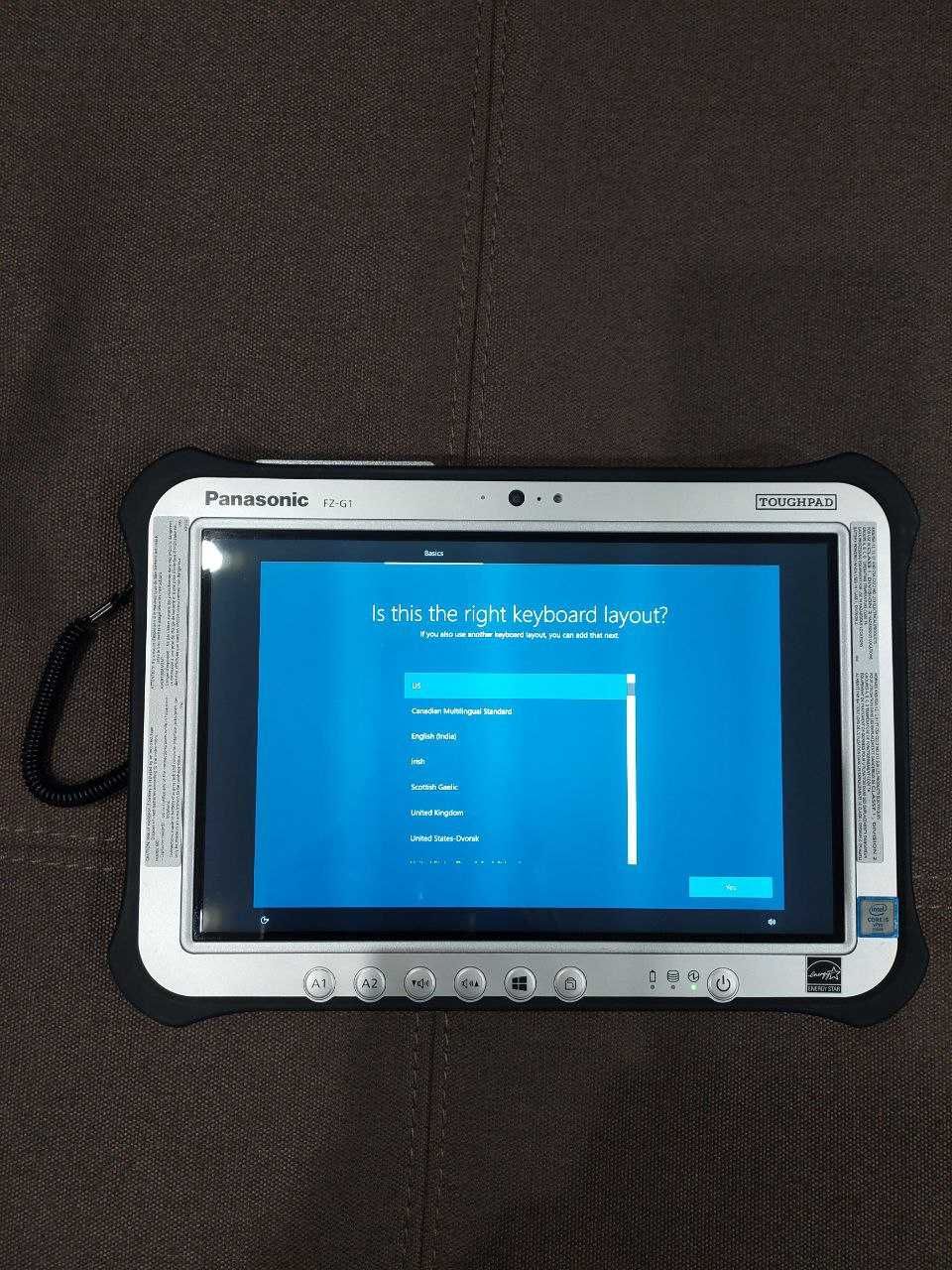 Захищений планшет Panasonic Toughpad FZ-G1 i5-6300U 10.1" 8 256 4G Wi.