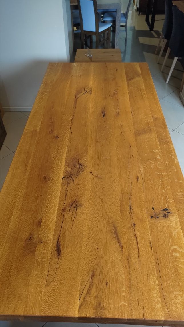 Drewniany stół loftowy 220x95