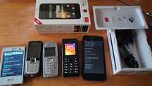 Zestaw 5 telefonów