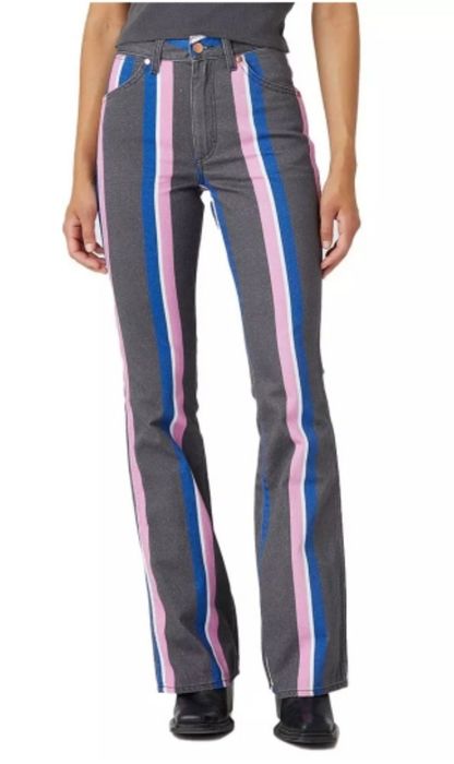 Spodnie damskie jeansowe dzwony bootcut Wrangler W33/L32