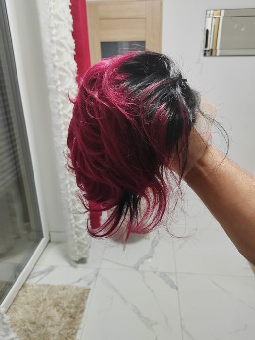 peruka lace frontal z naturalnych włosów