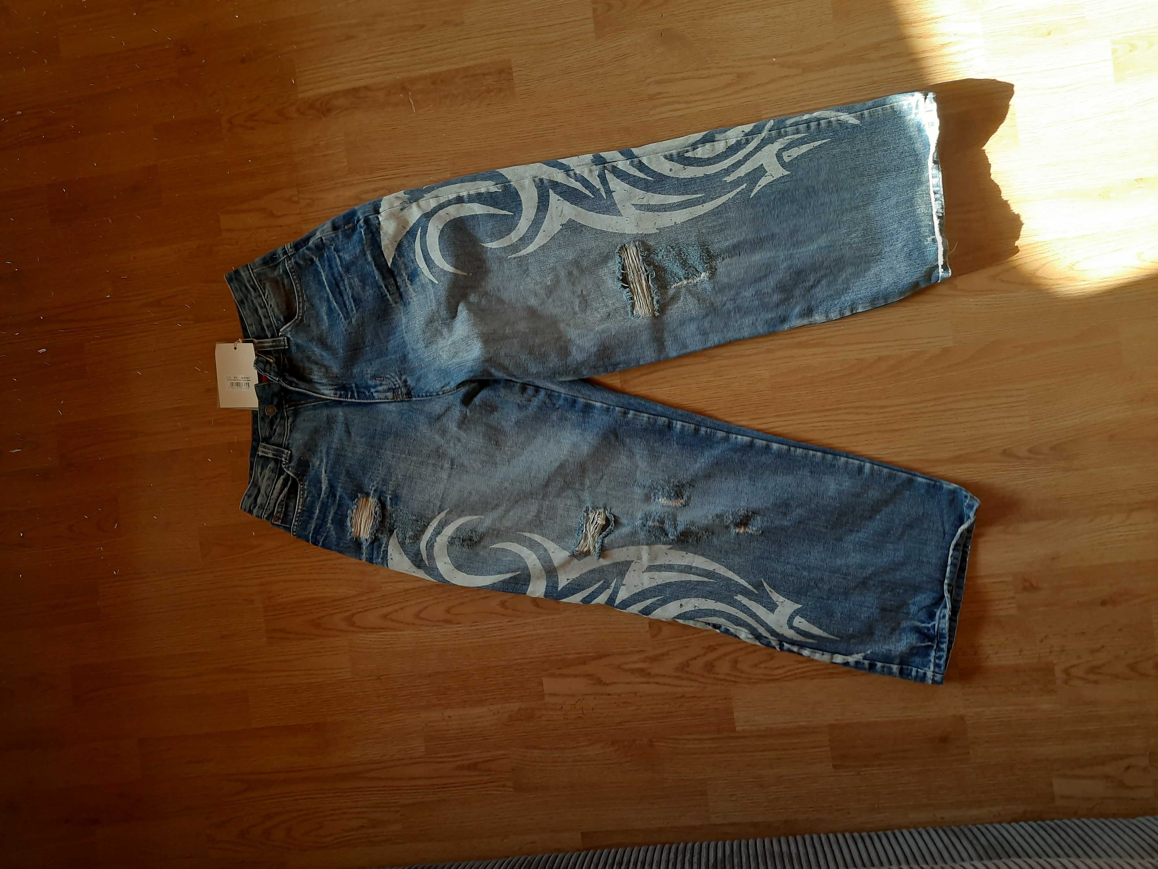 Light wash blade XL colossus jeans