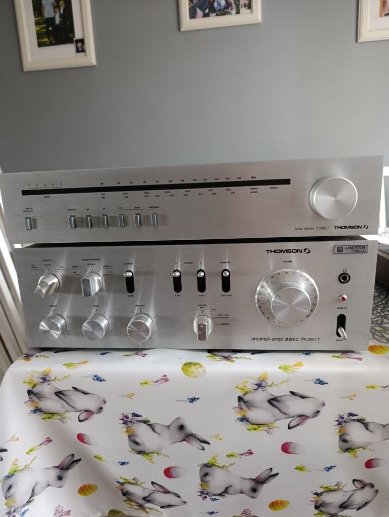 Wzmacniacz ws 403 tuner As 205s Thompson