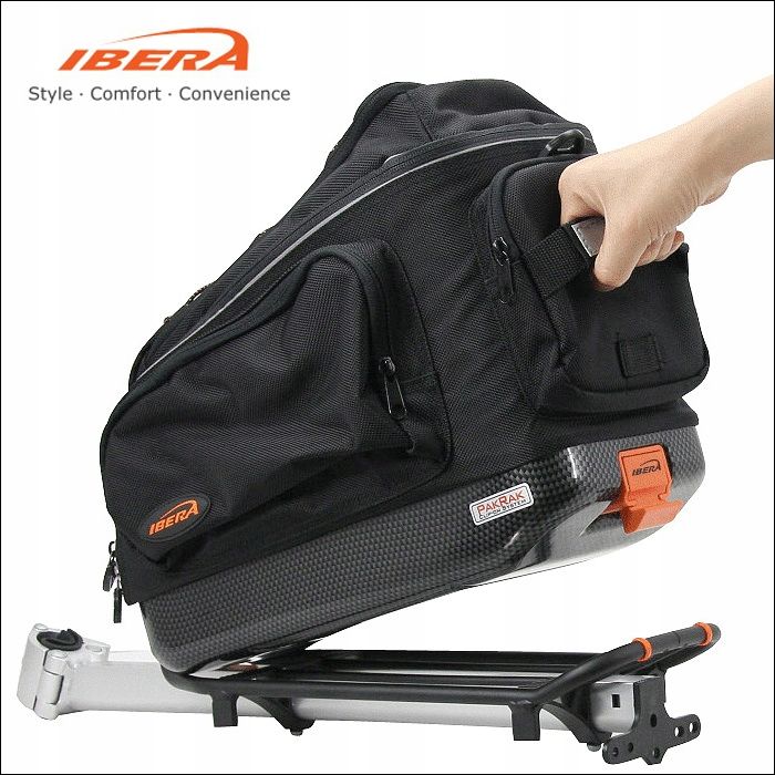 Zestaw Torba + Bagażnik Na Sztycę IBERA na Click