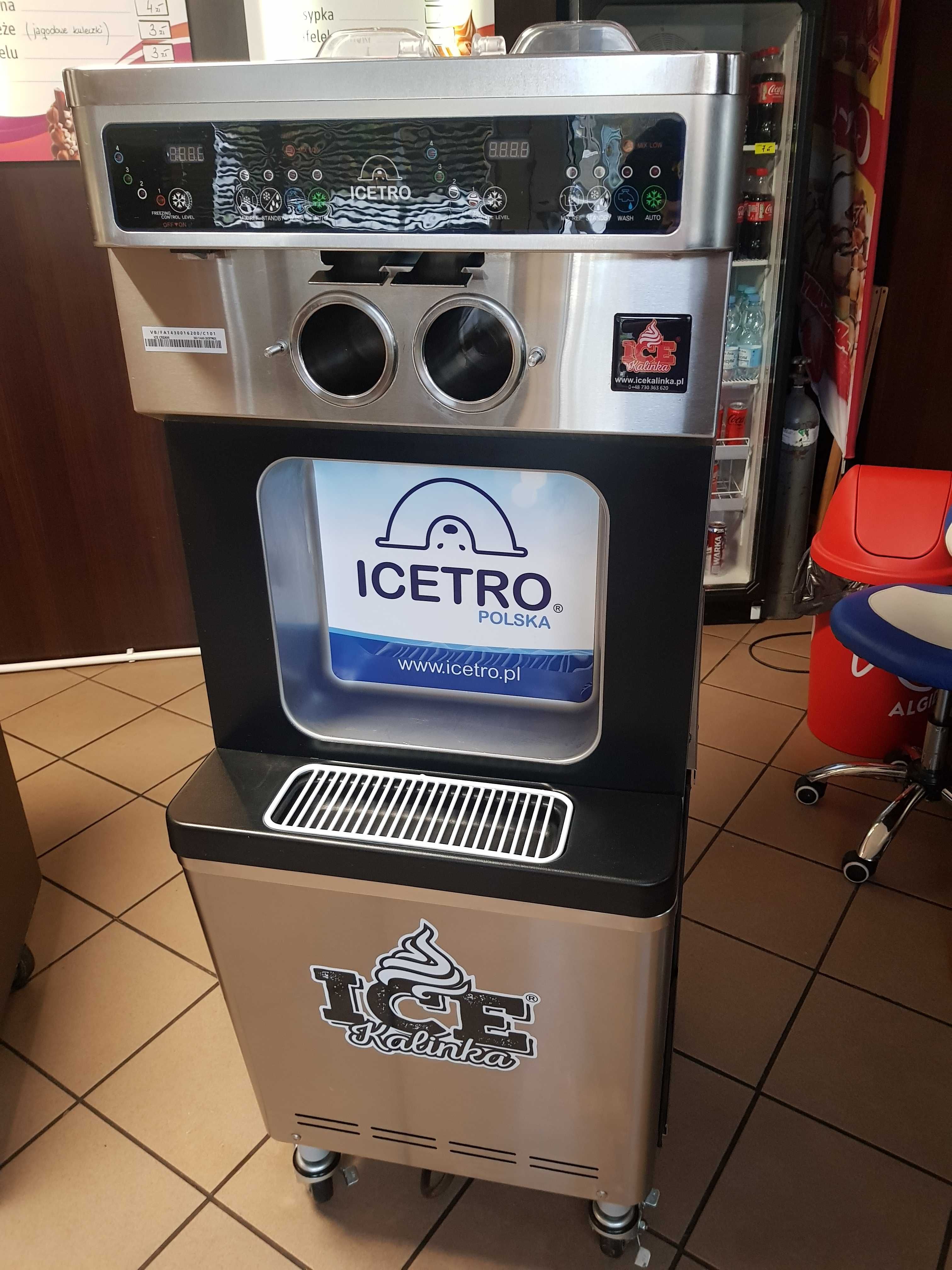 Automat do lodów włoskich ICETRO SSI-143S jak nowy Gwarancja