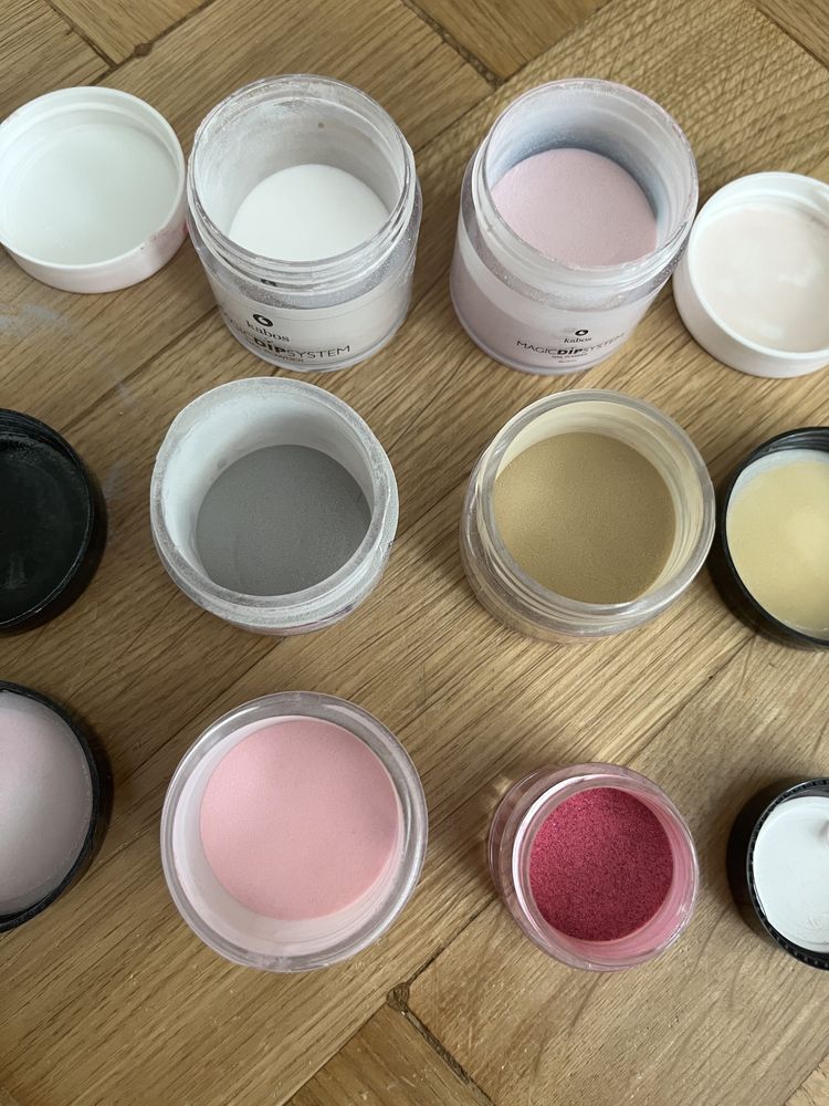 Zestaw do manicure tytanowy, paznokcie tytanowe