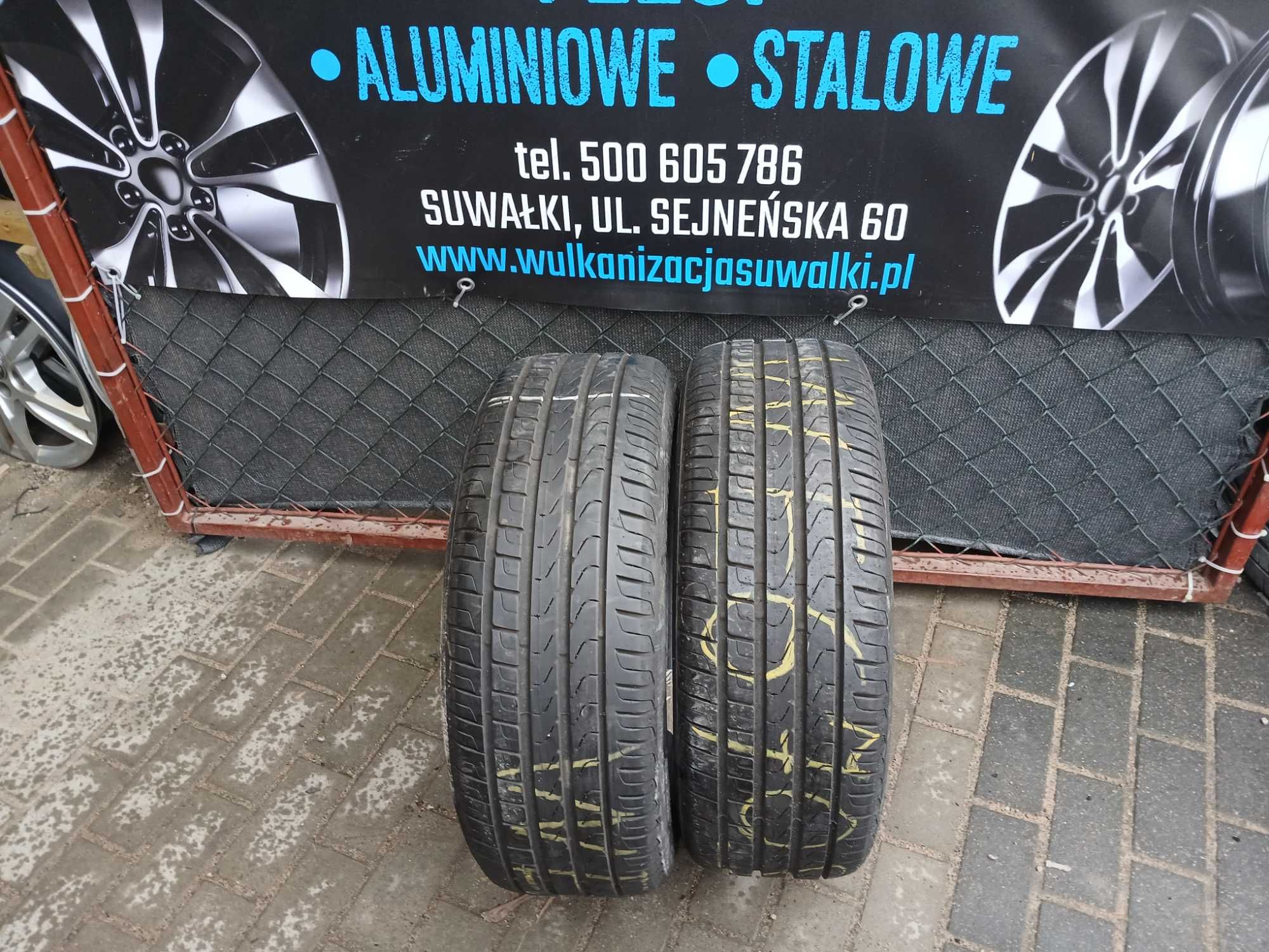 2x używane opony letnie 205/55 R16 Pirelli 2021r Gwarancja Montaż