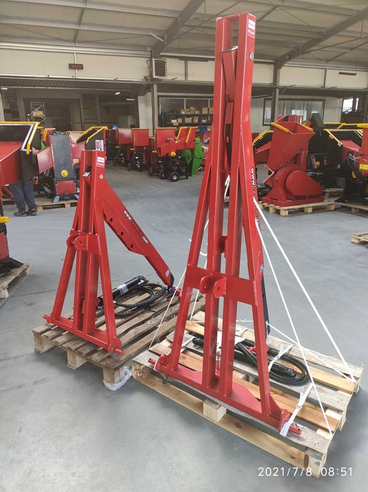 CRANE 350 ładowacz BIG -BAG, podnośnik do drewna Rębaki24