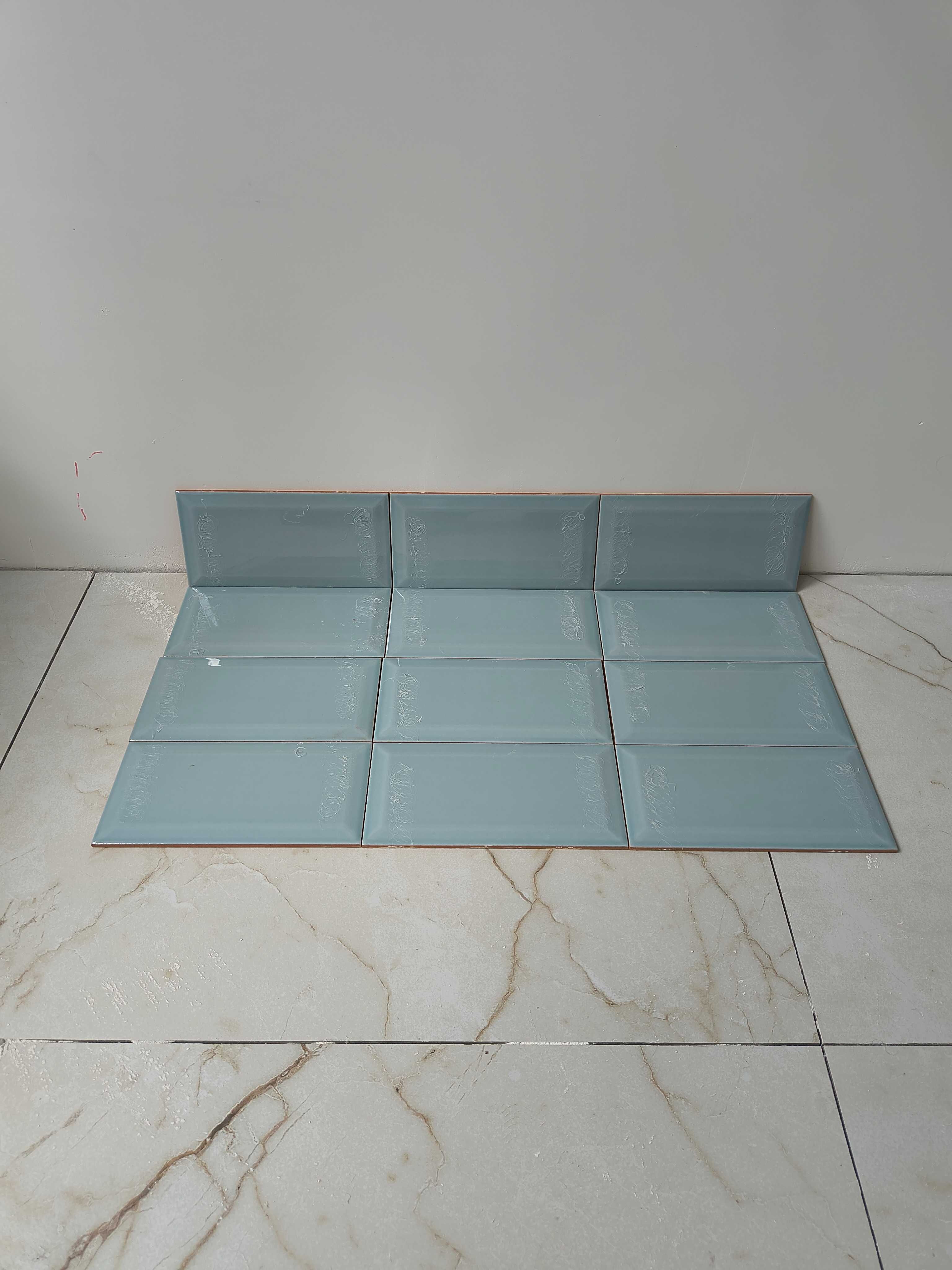 Hiszpańska płytka ścienna w stylu metro 10x20 cm - 8 m2