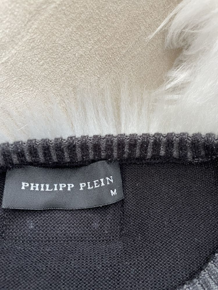 philip plein philipp plein sweter bluza bawełniana