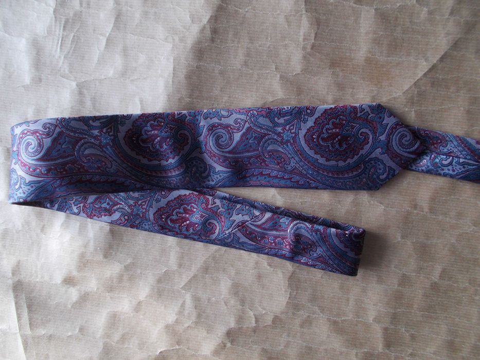 TED BAKER EXCLUSIVE London Nowy Krawat 100% PREMIUM Jedwab/Knotted/ UK