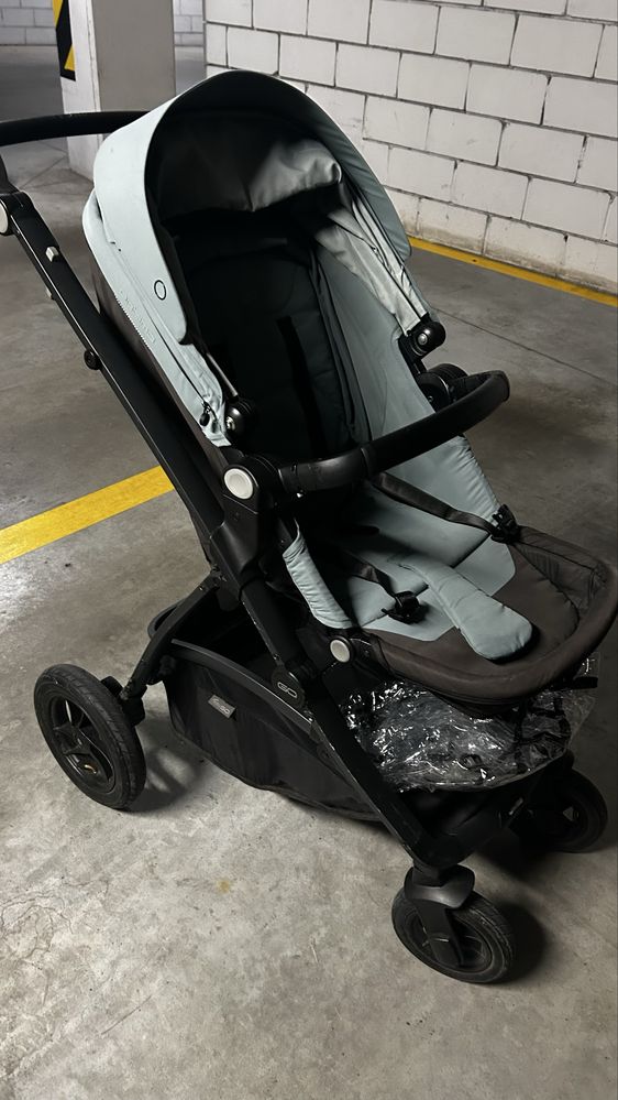 Easy Go Optimo 2w1 spacerowka gondola adaptery alcesoria