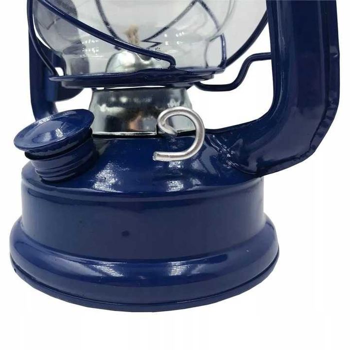 Lampa naftowa 24,5 cm RC034 niebieska