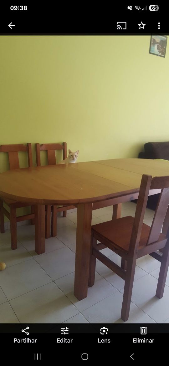 Mesa grande sala jantar