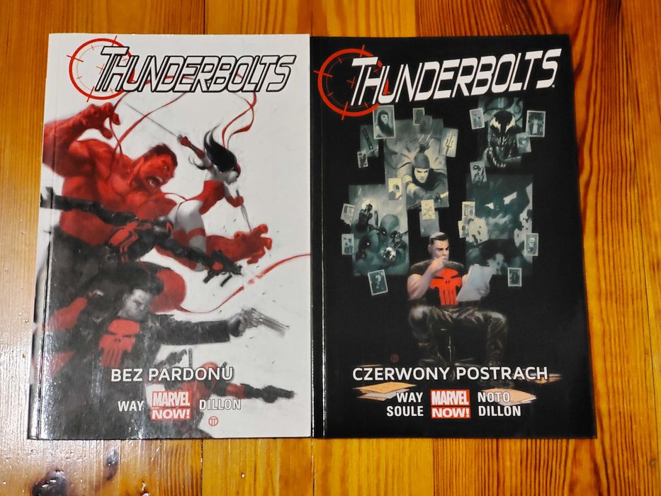 Thunderbolts tom 1 i 2 Bez Pardonu Czerwony Postrach Marvel Now