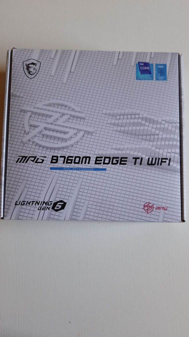 MSI MPG B760M EDGE TI WIFI, DDR5, i5-12400f,кулер