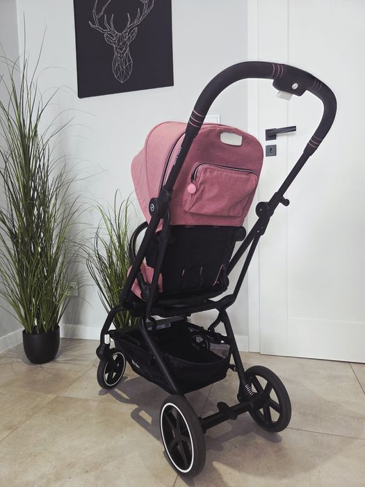 Wózek spacerowy cybex eezy s twist +2 magnolia Pink różowy