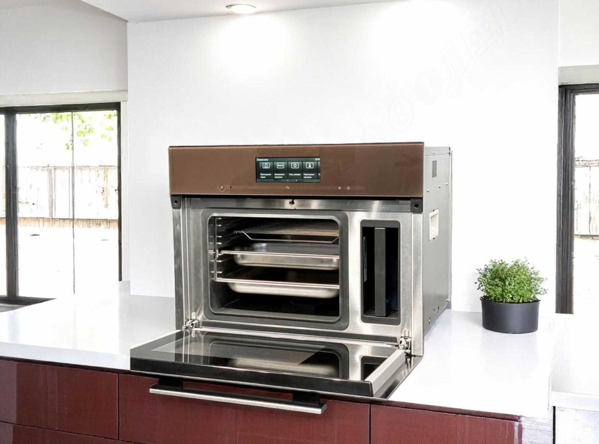 Miele / Міле Парова піч DG 6800, 60 см, коричнива, сенсор