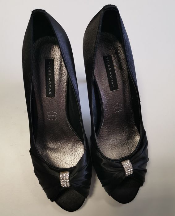 Pantofle damskie z odkrytym palcem