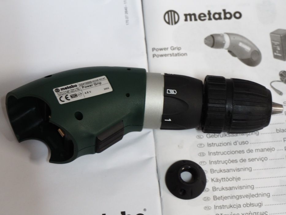 Wkrętarka METABO Power Grip max 4,8v uchwyt 10mm wkretak