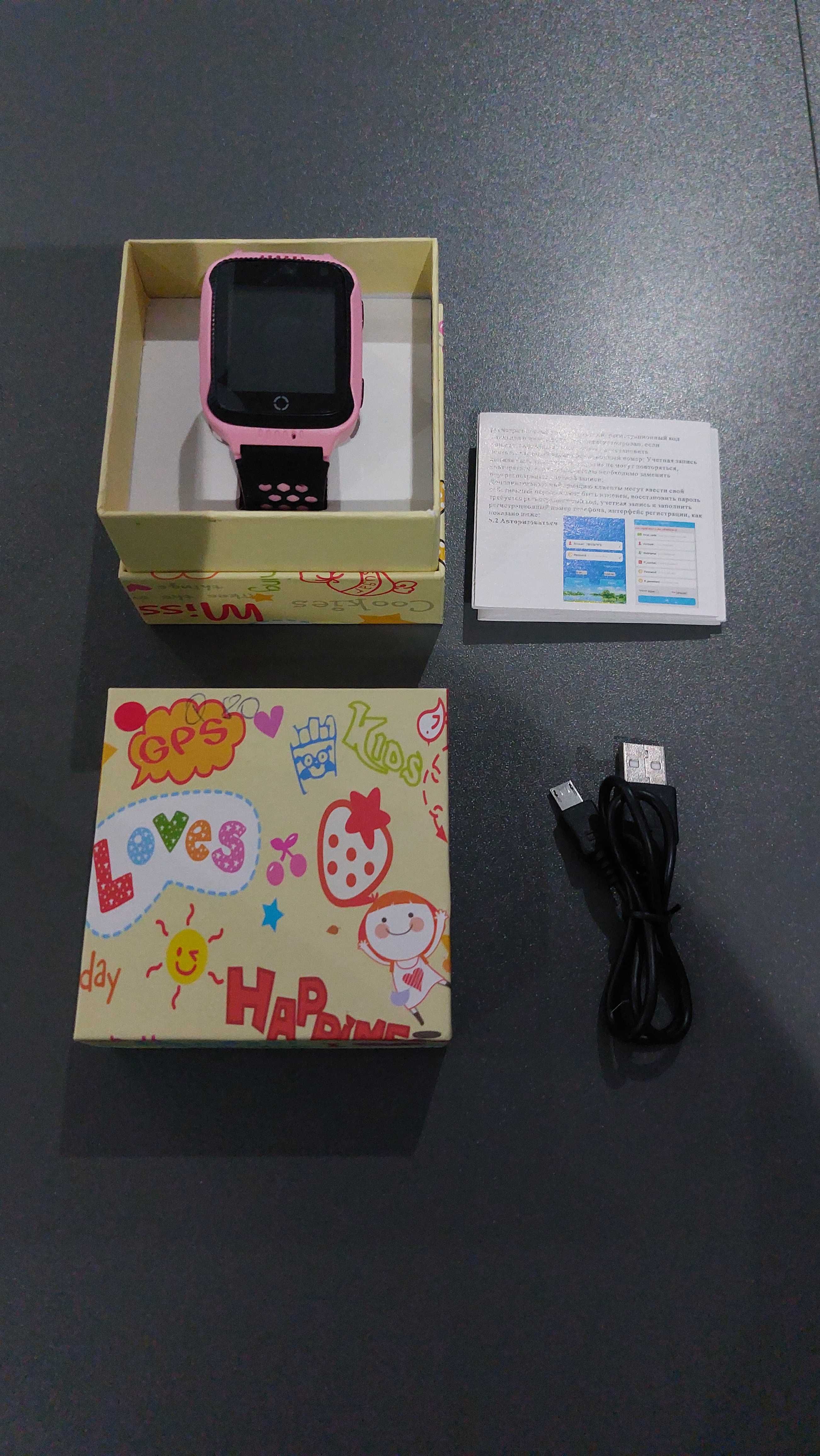 Smartwatch dla dziecka na kartę SIM nowy, nieużywany