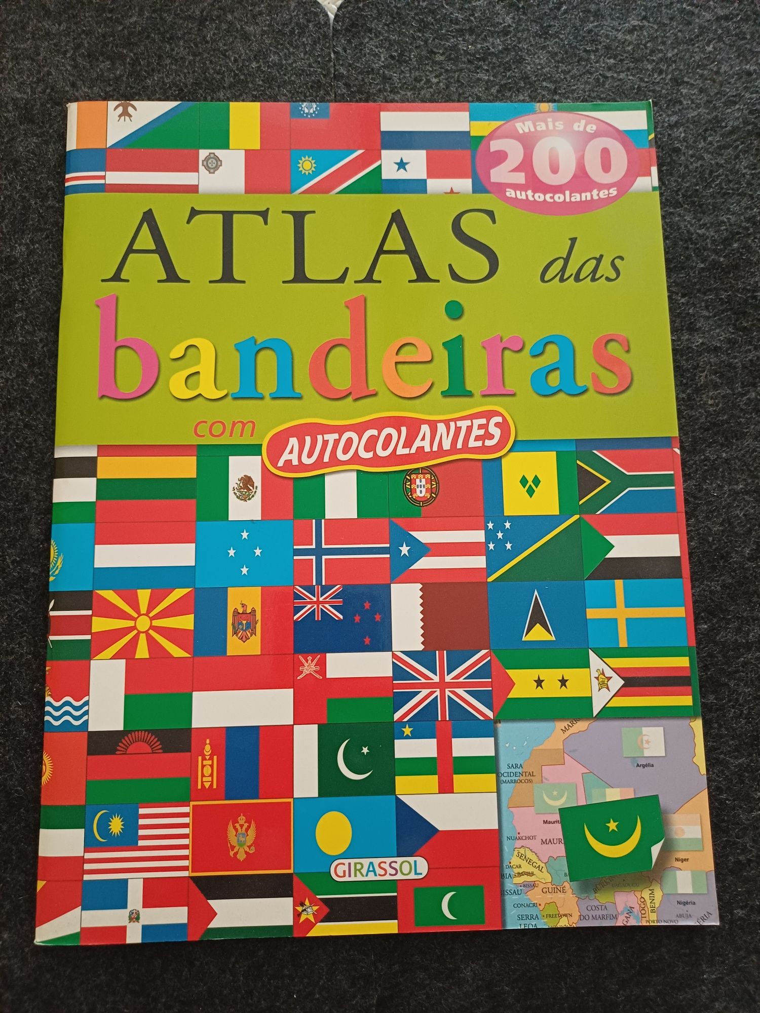 Caderneta Atlas das Bandeiras