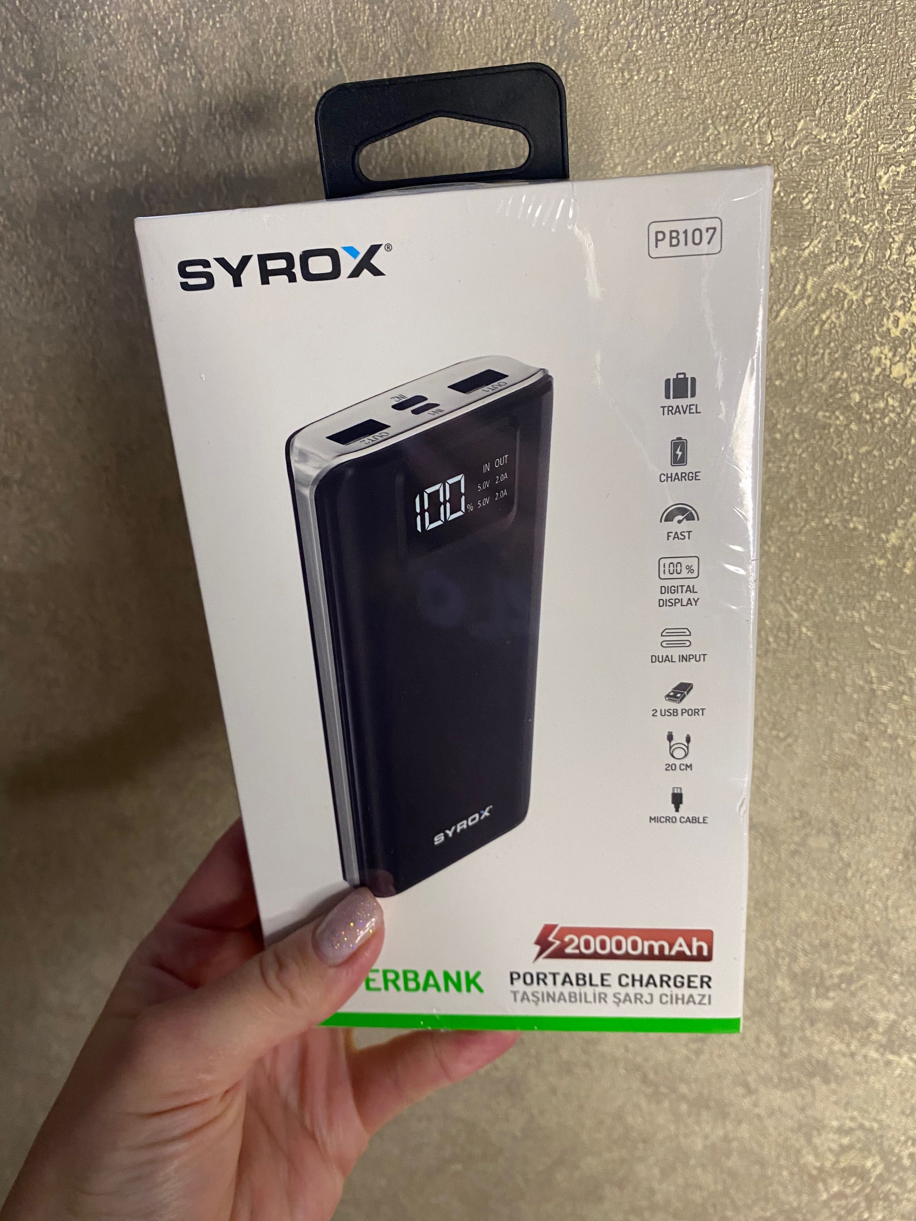 Павербанк Syrox 20000mAh