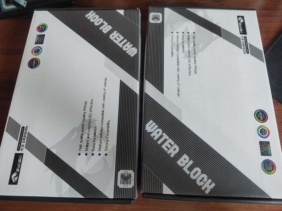 Продам водоблоки до відеокарти gigabyte rtx 3070 vision oc