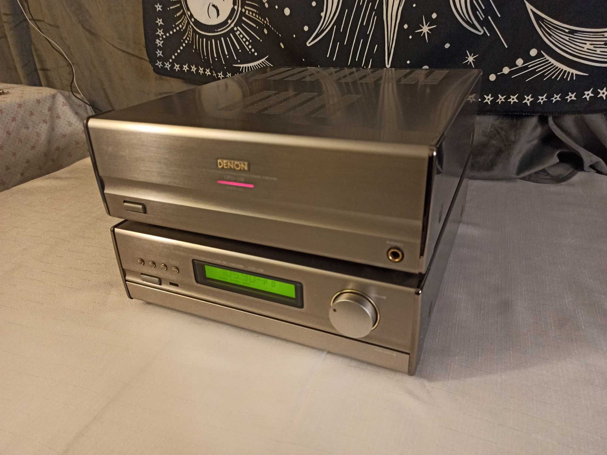 Wieża zestaw wzmacniacz DENON UPO-250 i przedwzmacniacz UTP-250