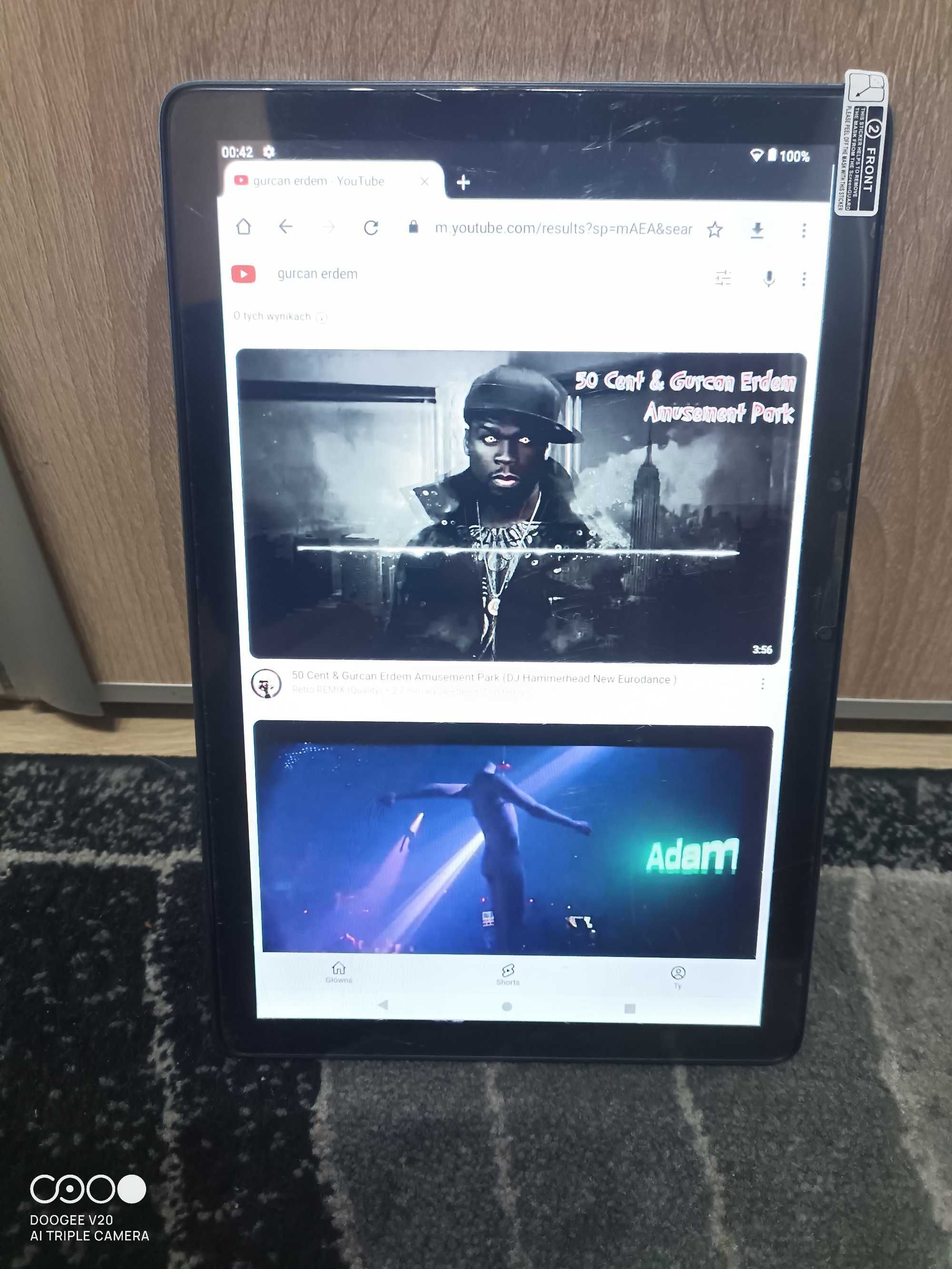 nowy tablet 10 cali 8gb 128gb android 13 zafoliowany stan ideal