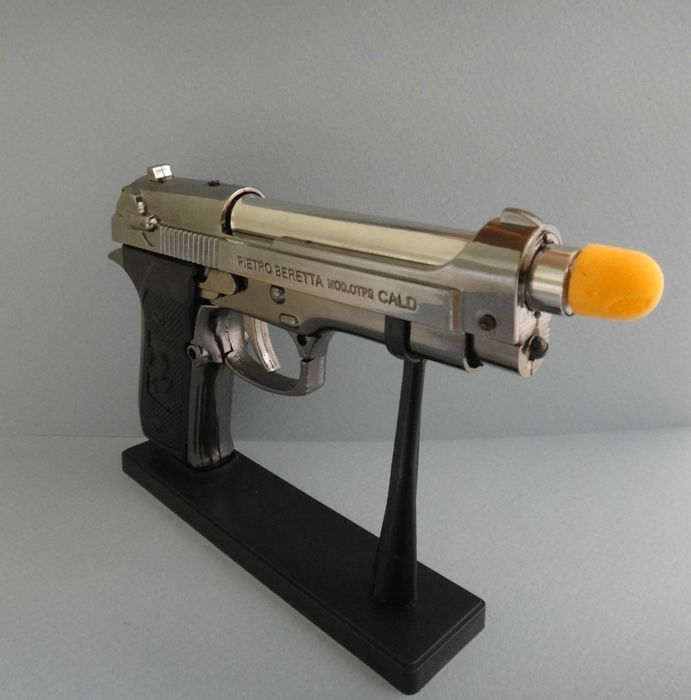 Зажигалка газовая пьезо турбо пламя Беретта