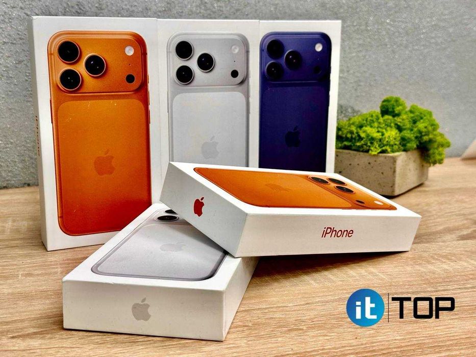 iPhone 17 Pro/Max 256 Orange/blue Европа Фіз-SIM Айфон Про