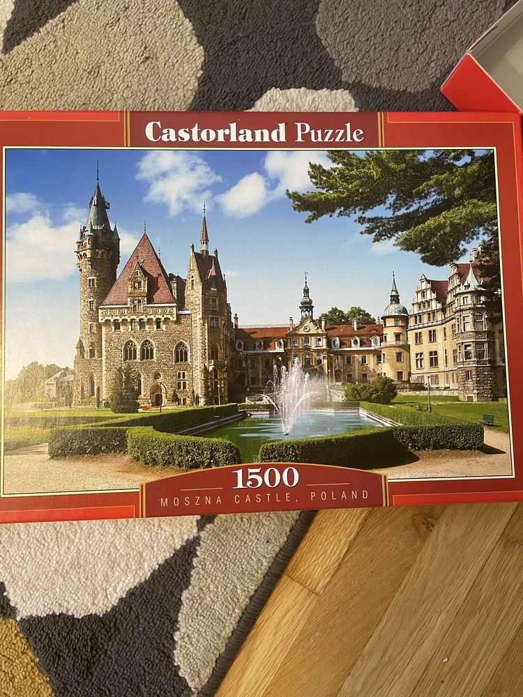 Puzzle 1500 elementów, Zamek w Mosznej