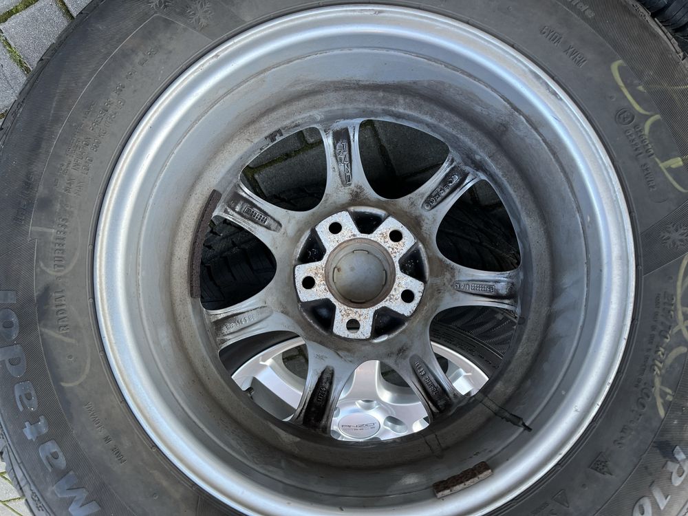 Koła felgi anzio 16 5x114,3 opony 215/70/16 nissan honda