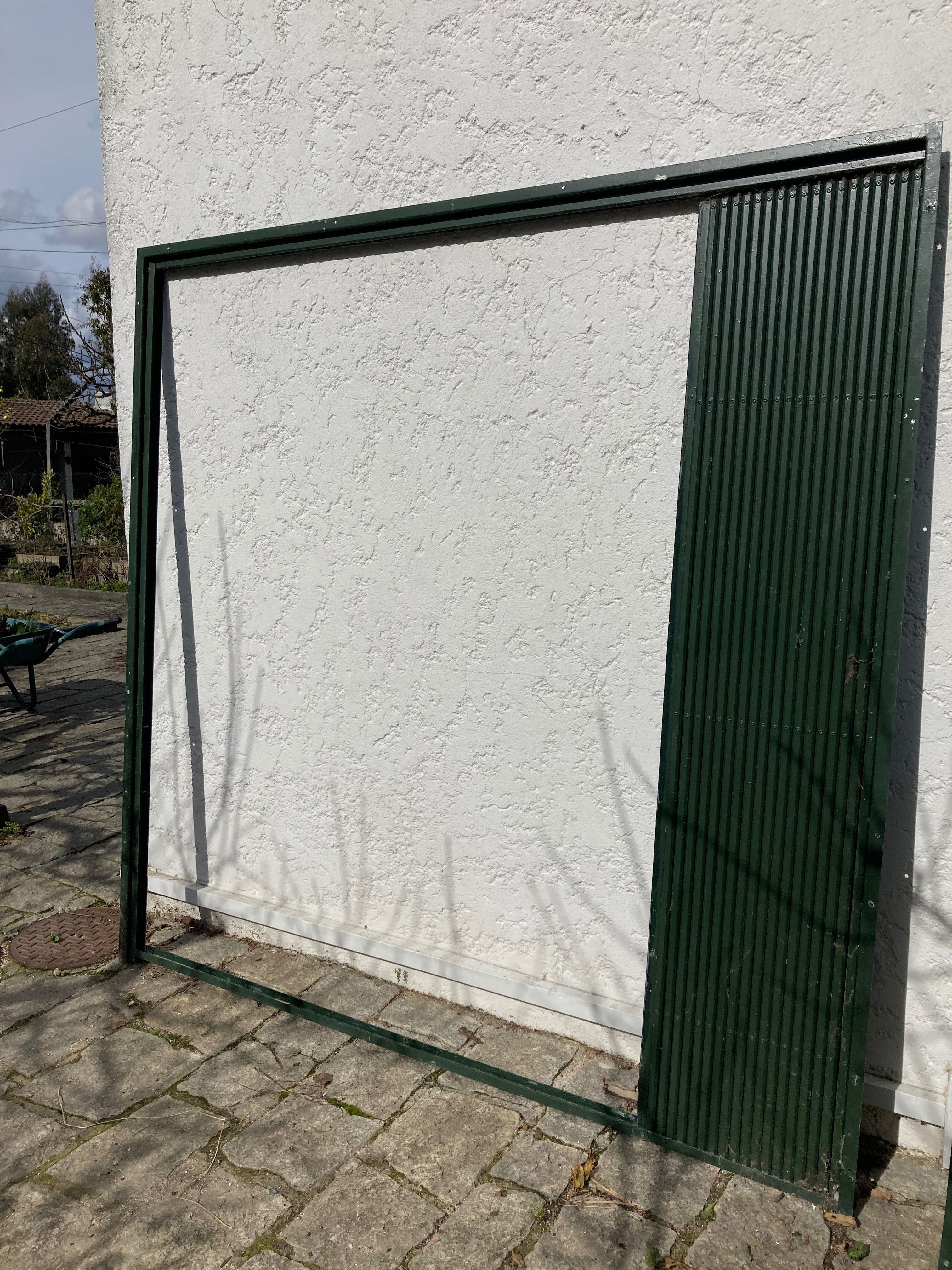 Portas / janelas em alumínio e vidro duplo + aro + lagarta