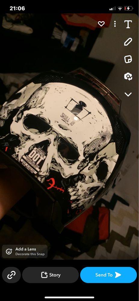 Capacete Icon Airflite Skull 18