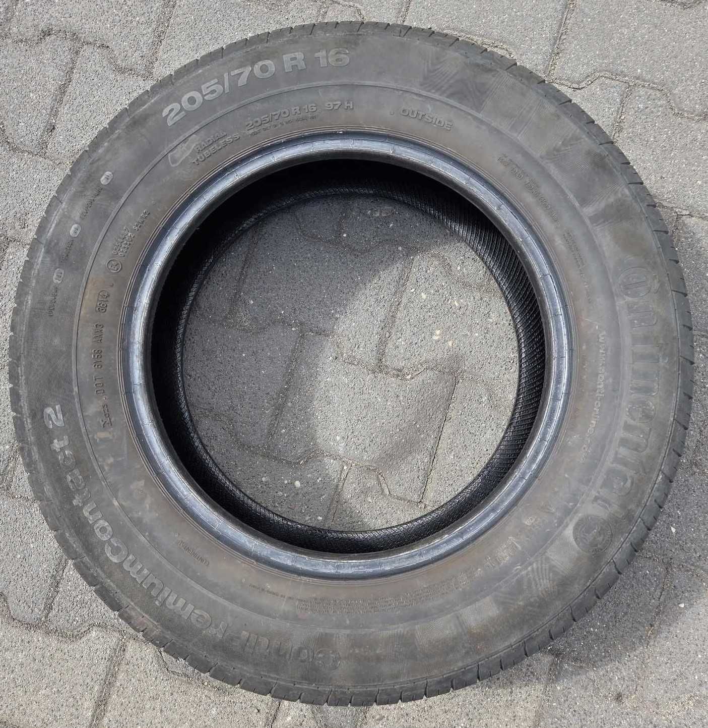 Opony letnie Continental ContiPremiumContact 205/70 r16 97H 4 szt.