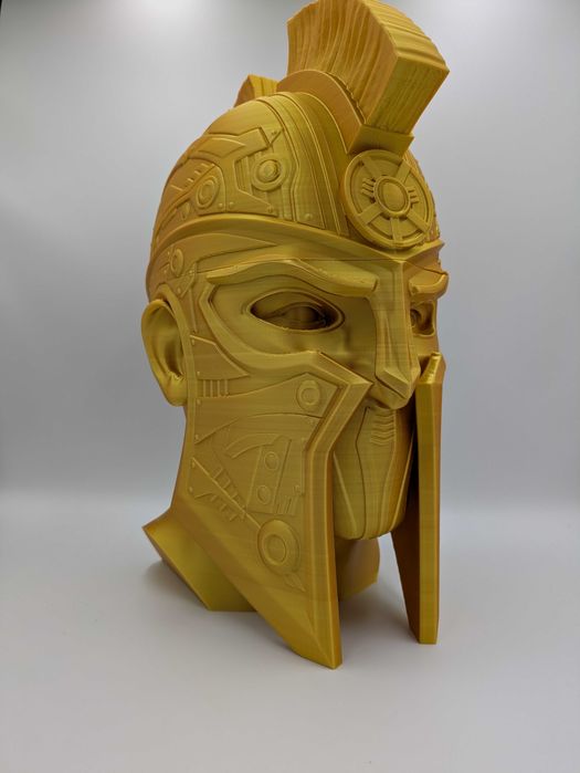 Stojak na słuchawki – Hełm Wojownika 3D | 36 cm