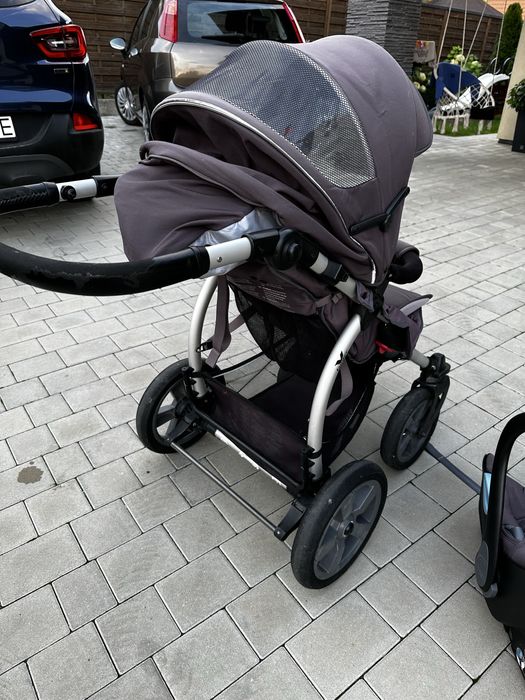 Xlander zestaw wózek, nosidełko i gondola
