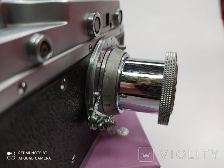 Zorki S aparat fotograficzny. Industar-22