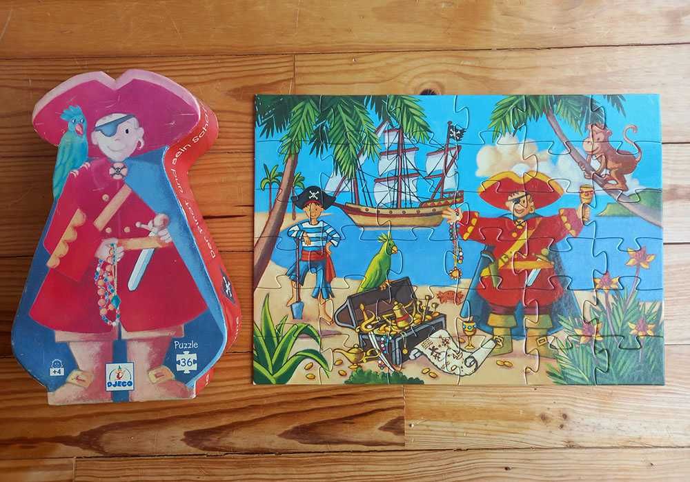 Puzzle infantil com 36 peças