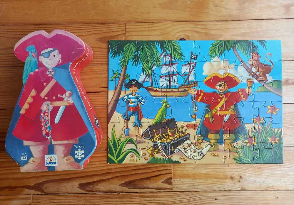 Puzzle infantil com 36 peças