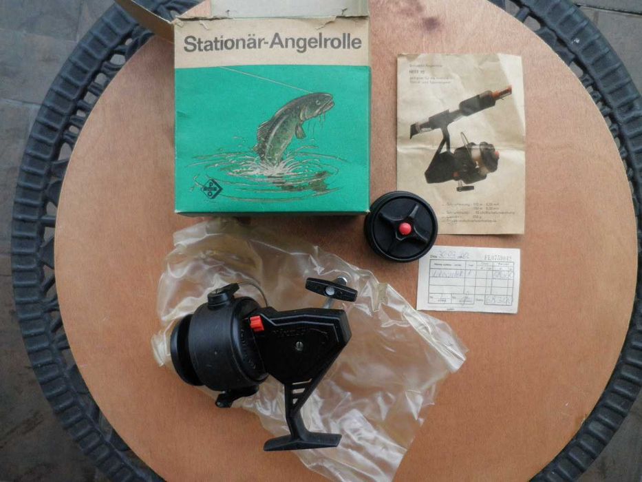 kołowrotek GERMINA NIXE niemiecki DDR kolekcjonerski