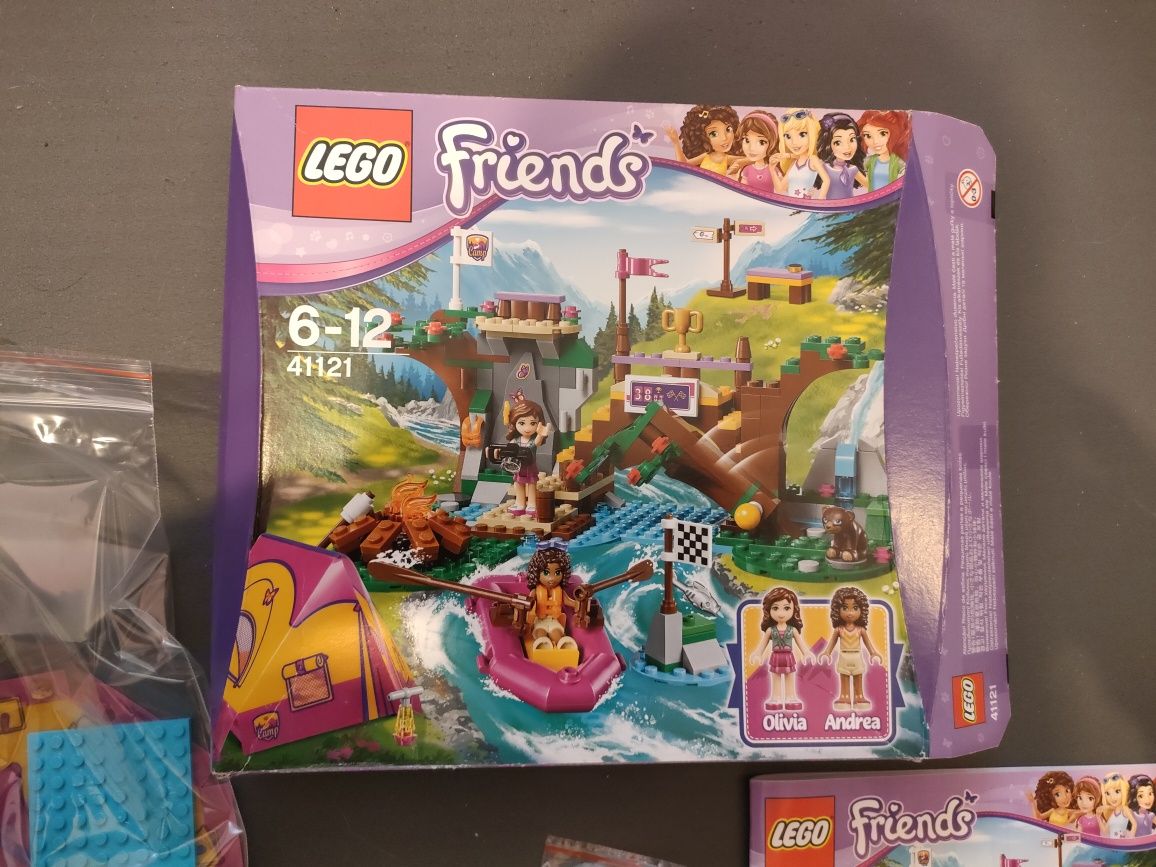 LEGO friends, spływ pontonem