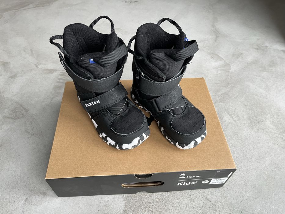 Burton Mini Grom roz 30,5 buty snowboard czarne