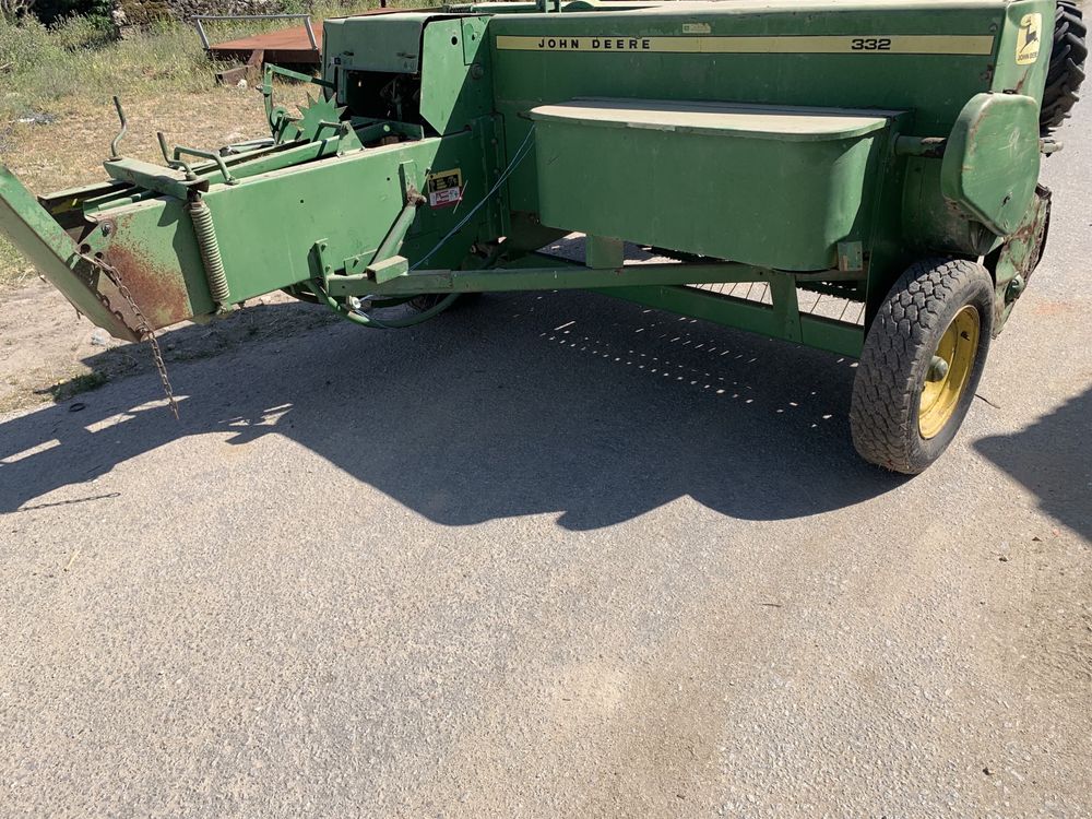 Enfardadeira  John  deer  332