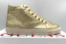 ‼️Nowe oryginalne sneakersy GUESS MissyHi złoty 33 AZ 163 buty damskie